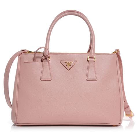 PRADA Saffiano Lux Leather Small Tote BN1801 Orchidea 